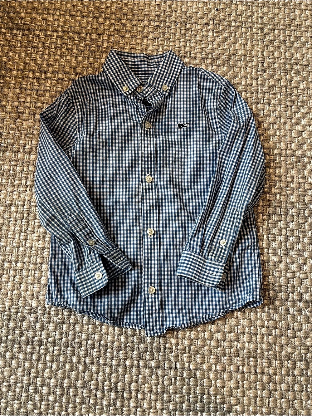 Vineyard Vines Boys' On-The-Go Gingham Button-Down Shirt